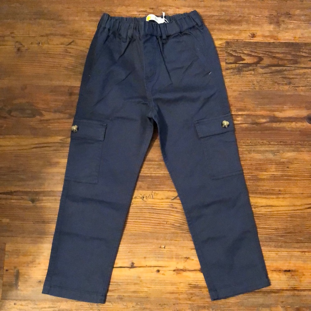Mini Boden l NWT Navy Cropped Cargo Pants